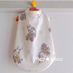 在庫限り！サイズが合えばぜひ😊  犬服 ラメが可愛いうさぎタンク （パープル）標準Sサイズ