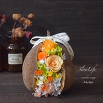 大切な人へ伝えたい想い 幸せの木の実 ♡ ブッダナッツ・アレンジ No.421 m ブッタナッツ　クリスマス 誕生日 母の日　父の日　結婚　お祝い　引越し　就職　お別れ　転勤　