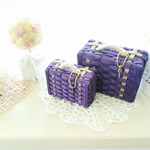 8.5㎝ Purple minimini trunk ドールハウスsize