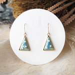 14kgf Christmas treeピアス ～Pale aqua～