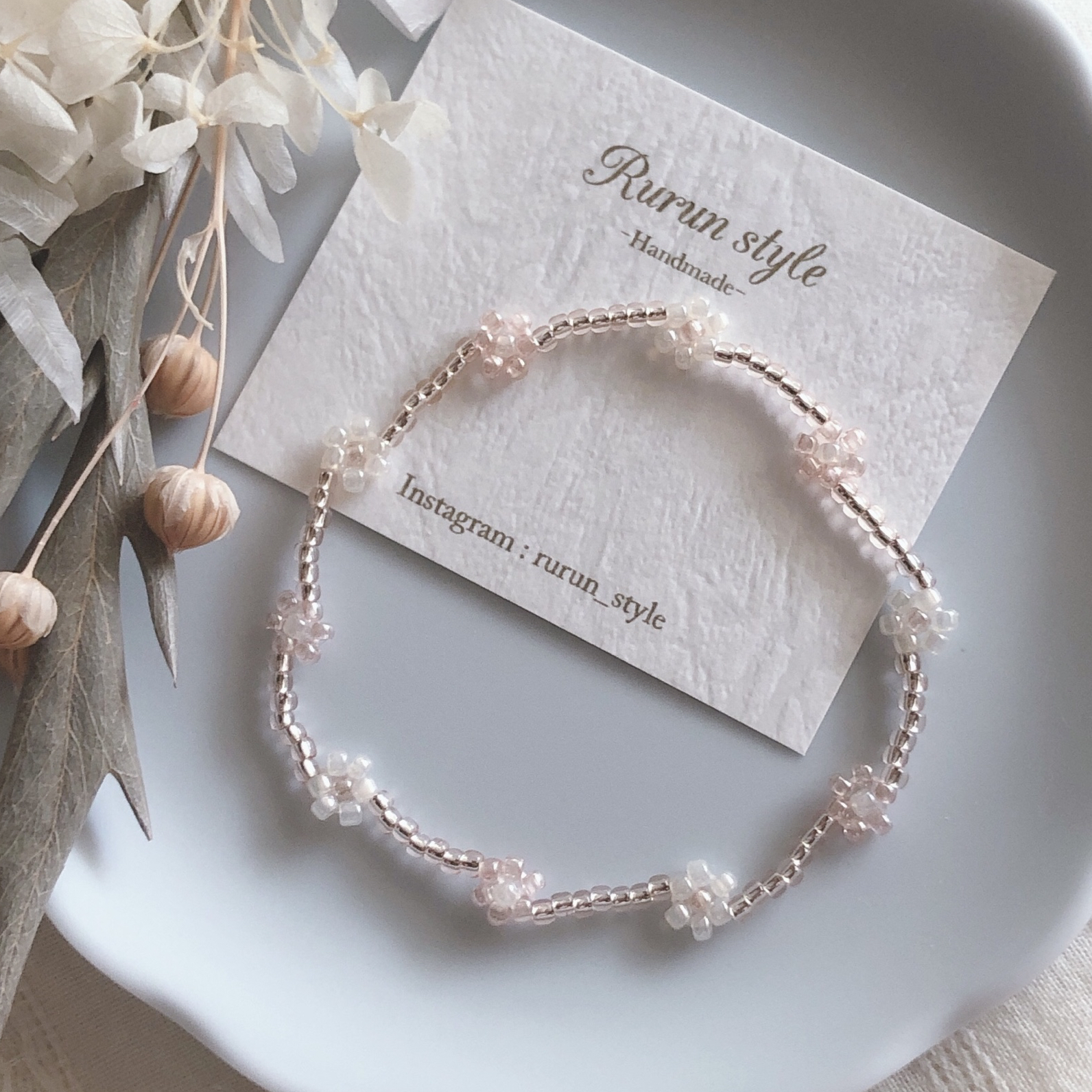 再販】チェコビーズリング 大人っぽカラー - Rurun Style