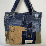 ハンドメイドバック ハンドメイド デニムバック デニム 鞄