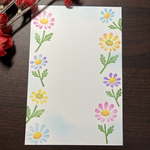 春の花はんこ　マーガレットA