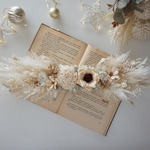 𝓝𝓮𝔀横長スワッグ　white gold