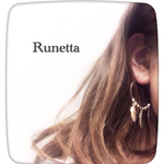 ドリームキャッチャーフープピアス♡ゴールド＆シルバー