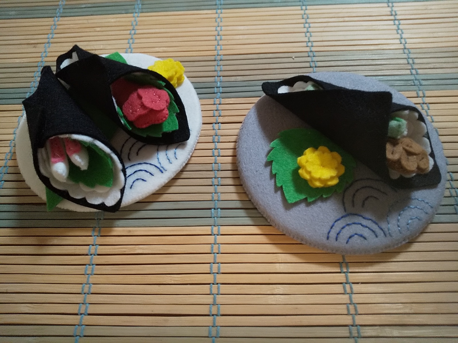 フェルトままごと 手巻き寿司 - LITTLEGOOTY'S GALLERYく