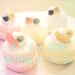【さくらんぼ様専用ページ】アイスクリーム　オレンジチーズクリーム　他
