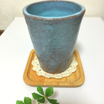 水均窯釉薬のカップ