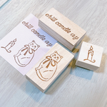 【フルオーダー】お店のロゴはんこ　chill  candle a.y 様専用ページ