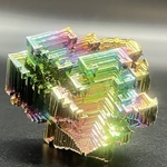 ビスマス結晶 37g パワーストーン 置物 UVレジンパーツ アクセサリーパーツ