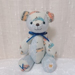 memory bear ぬいぐるみ　リメイクベア　メモリーベア　ロンパースベア　クリスマス