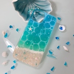 【o様オーダー】光る 海辺のiPhone 13 miniケース