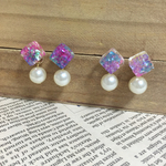 カラフルキューブピアス  ☆SMALL☆