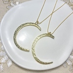 【山本様専用】🌙🖤ムーンネックレス
