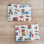 mont bouche フランス生地・Boulangerie ポーチ