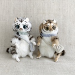 【売約済み、訳あり】animal  doll no.139   animal doll no.140