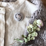 刺繍ブローチ