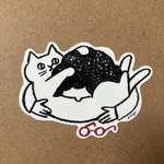 もっふ　ステッカー