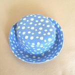 マーガレット花柄のお出かけハット♡50size