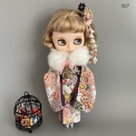No.307   アイシードール　ネオブライス振袖　ちりめん　四季草花