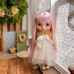 ネオブライスアウトフィット☆ドットのふわふわチュールワンピース