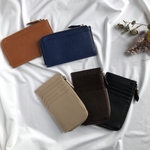 フラグメントケース カード入れ カードケース 薄型 スリム ミニマル 財布 革 ファスナー 小さい 財布 小銭入れ レザー L字ファスナー メンズ レディース 牛革