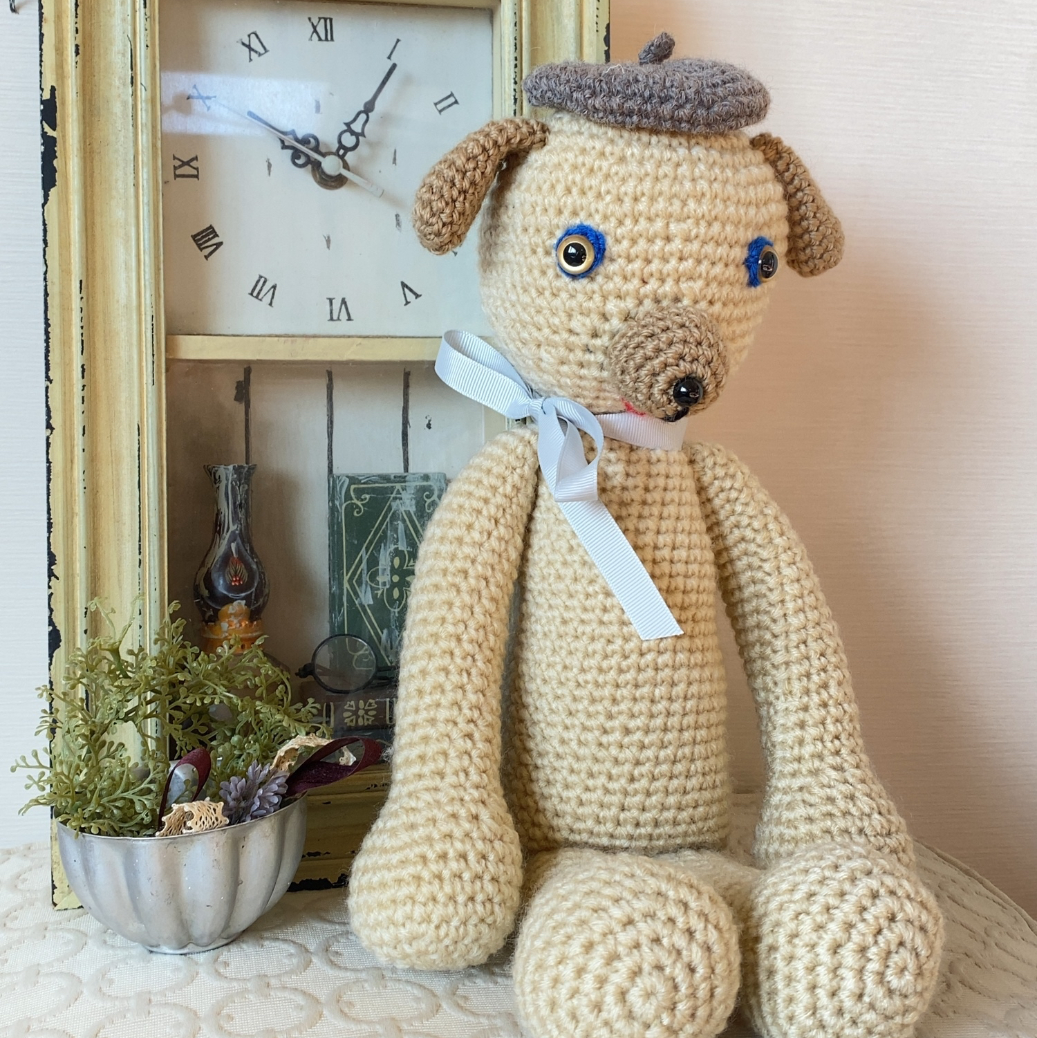 大切なワンちゃんのあみぐるみオーダー♡ かぎ針編みのあみぐるみ ウチのワンちゃん (アサヒオリジナル) |本