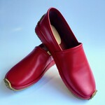 ◇累計5000足◇無料サイズ調整◇外反母趾◇大人可愛い本革レザー◇22-28cm◇男女兼用◇レッド◇軽量300g◇