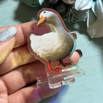 カルーさんのアクリルスタンド（見上げる）