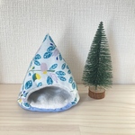 ハムスターのあったかテント⛺木の実柄