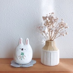 ꫛꫀꪝ✧‧˚ほのぼのうさぎさん🐇1号(真っ白さん)