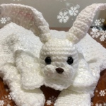 雪ウサギのちょこっとカバー　マット