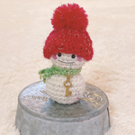 クリスマス雪だるまちゃん(赤)🎄
