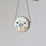 【NEW】セキセイインコ刺繍のブレスレット