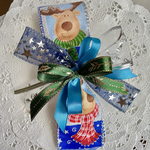 クリスマスリボン（トナカイ）3個セット