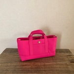 sale【送料込】帆布でほっこりミニトート横長