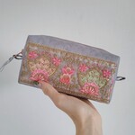 インド刺繍＊メイクポーチ