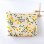 4ポケット付・大きめポーチ　＊マチ約4cm タイプ　/tulip ye