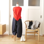 ストレッチライトデニムボールパンツ