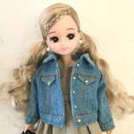 リカちゃん　Gジャン　アウター【完成品】C ブライス