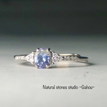 【宝石質タンザナイト】紺碧色のsilver 925リング/タンザニア産AAA-/5×4mmオーバル/12月誕生石/無料ラッピング/ギフト