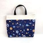 レッスンバッグ　通園バッグ　星　宇宙［受注製作］
