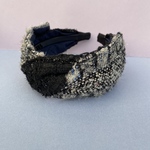 LINTON TWEED♡大人のためのツイストリボン♡カチューシャ♡