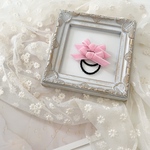 velvet ribbon -pastel pink-