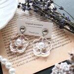 梅の花イヤリング/ピアス