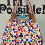 ビー玉のがま口バッグ（M）