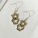 可愛いキラキラベアーピアス