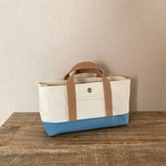 sale【送料込】帆布でほっこりミニトート横長