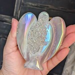 オーラ　エンジェルカービングCフラワーアゲート