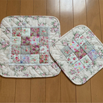 薔薇のマット２枚セット
